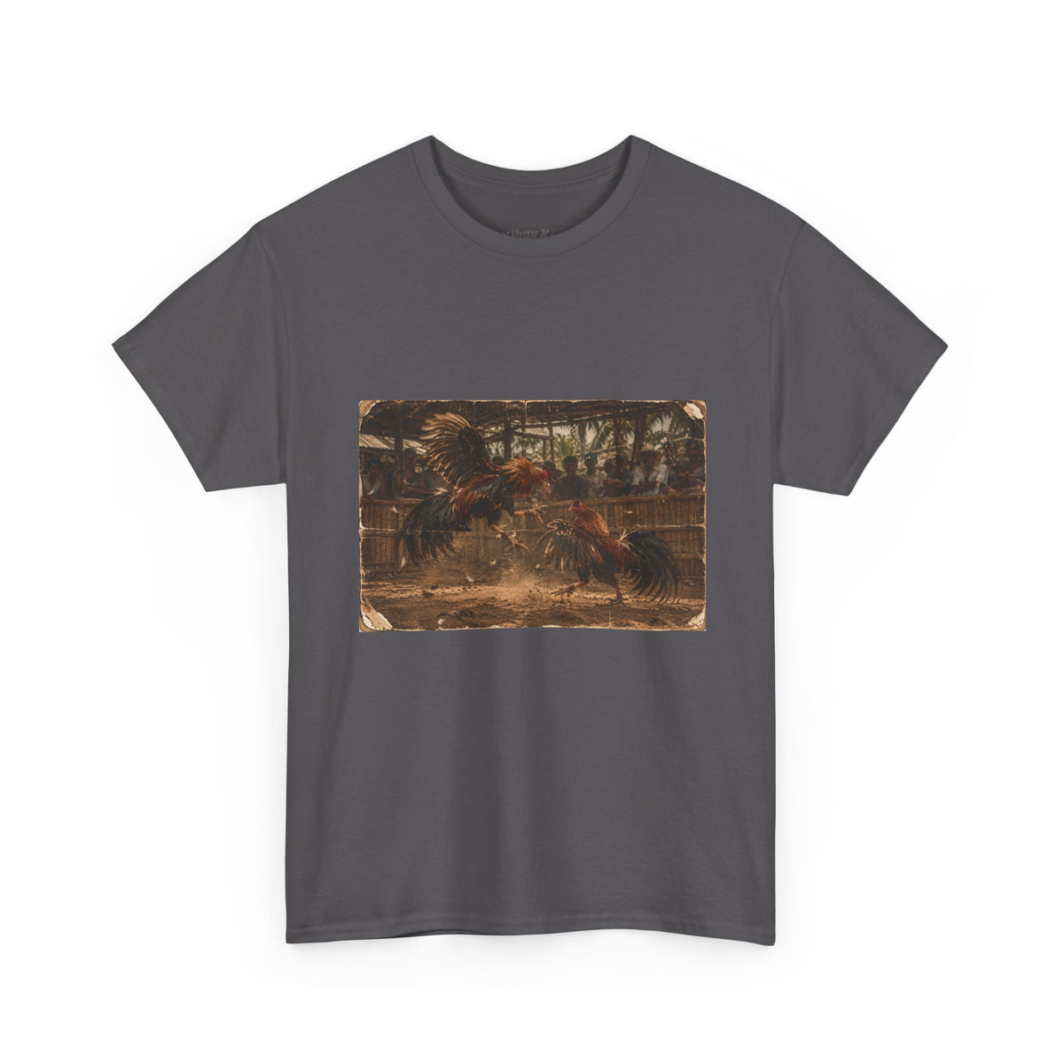Cockfighting Graphic Tee- Adult