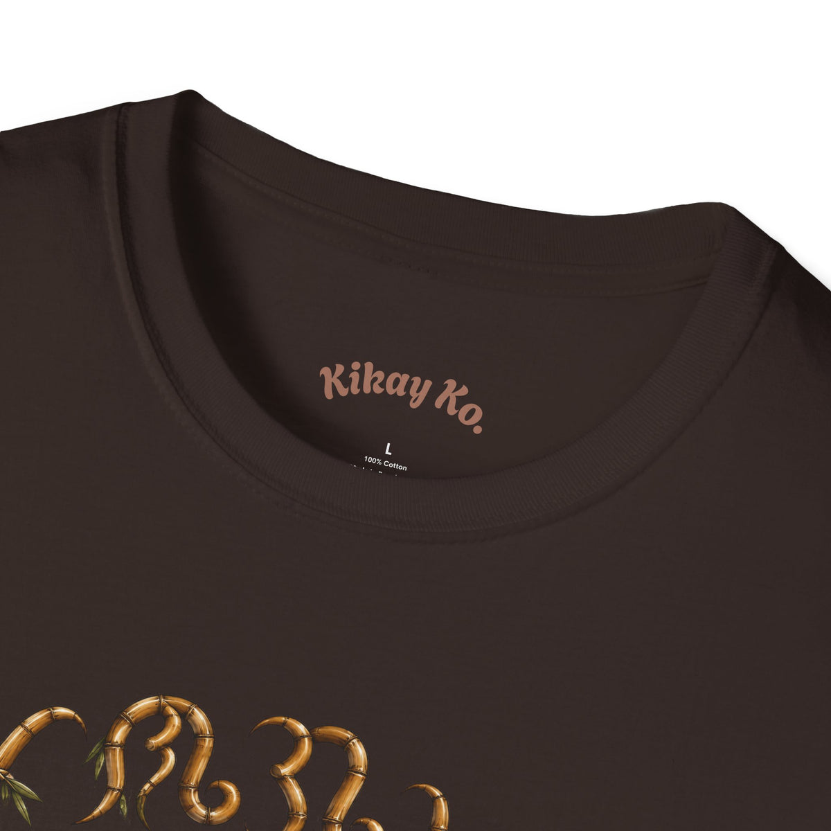 Vintage Tropical Cottage T-Shirt — 'Para Sa Kultura' Eagle Back Design
