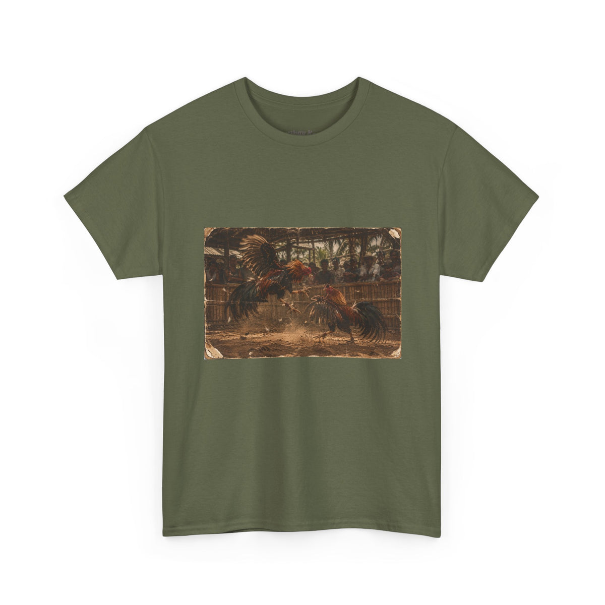 Cockfighting Graphic Tee- Adult