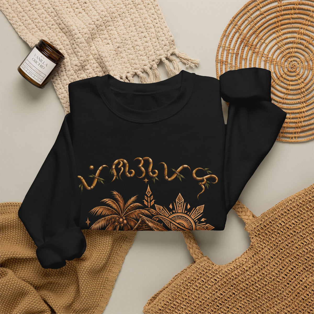 Bahay Kubo Crewneck