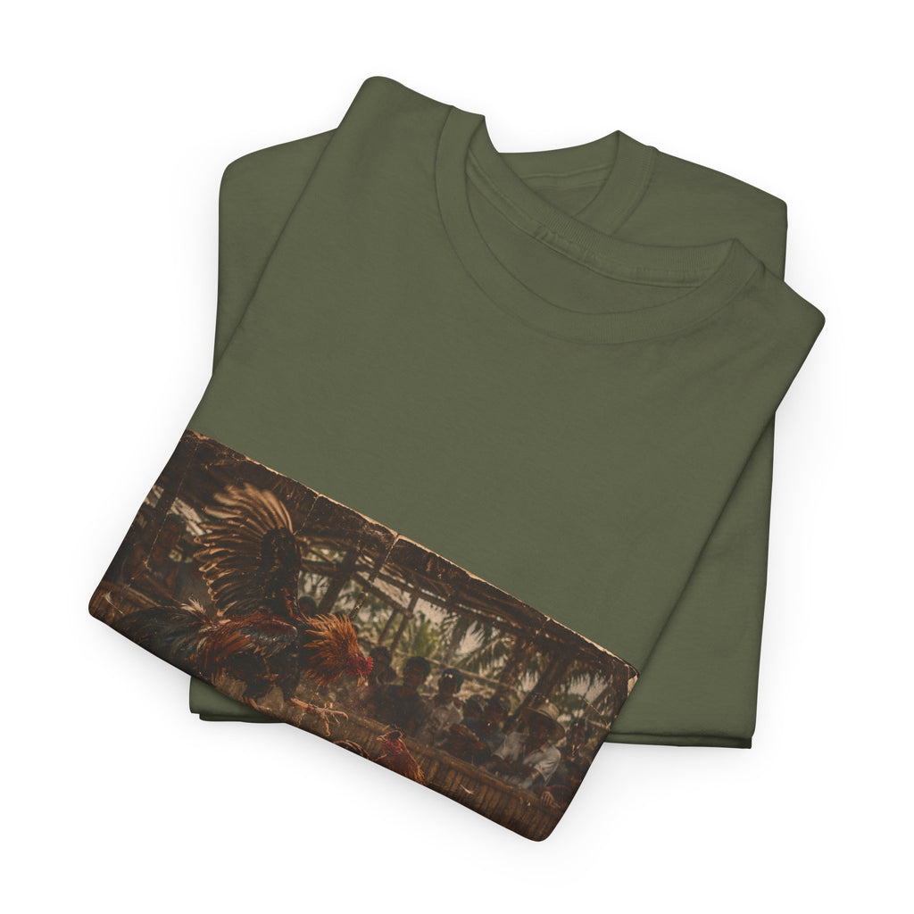 Cockfighting Graphic Tee- Adult