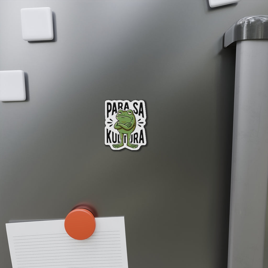Para Sa Kultura Frog Magnet