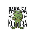 Frog 'Para Sa Kultura' Kiss-Cut Vinyl Sticker