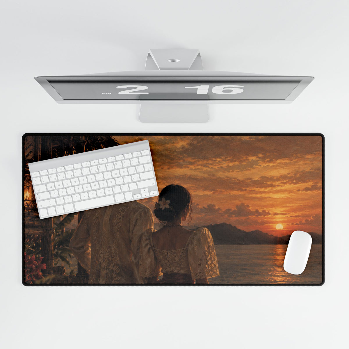Sunset Romance Desk Mat