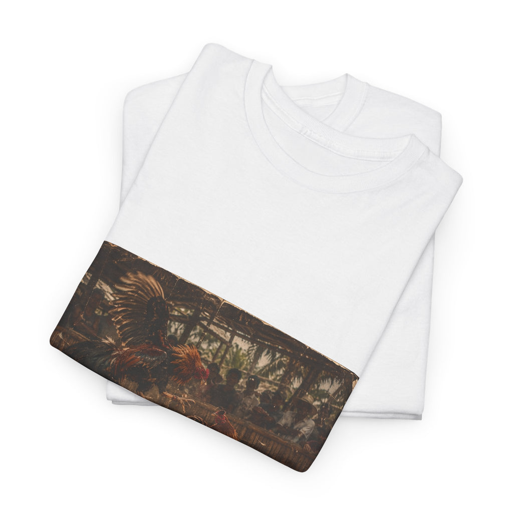 Cockfighting Graphic Tee- Adult