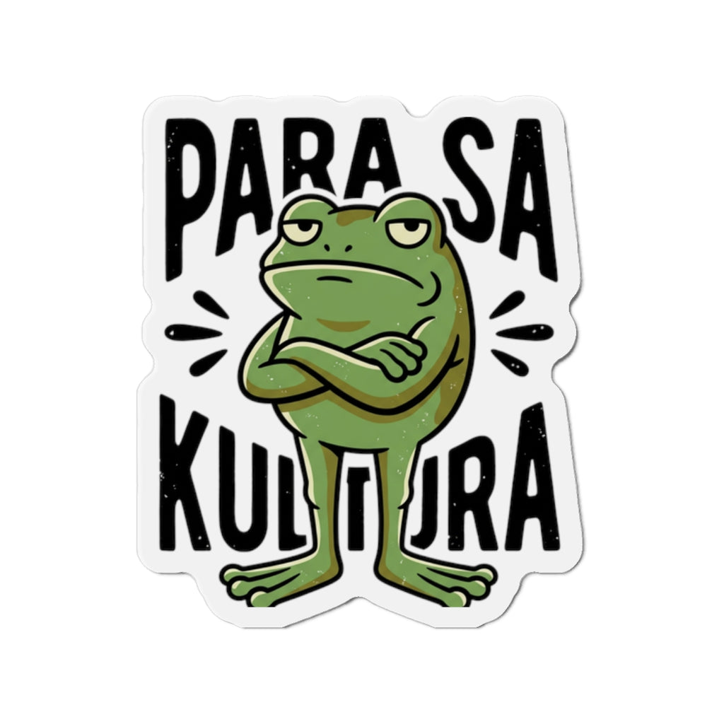 Para Sa Kultura Frog Magnet