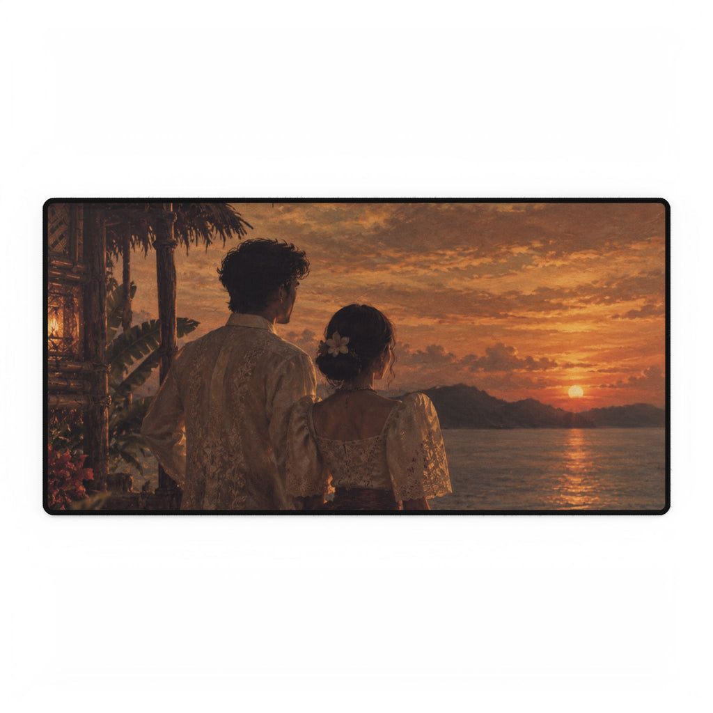 Sunset Romance Desk Mat